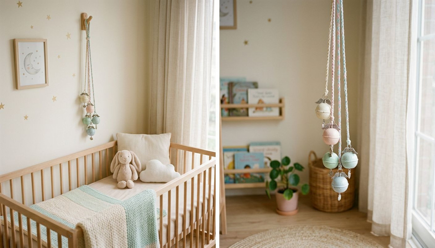 Simbolismo espiritual de los llamadores de ángeles en la maternidad